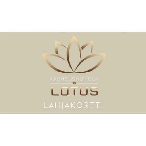 Hoitola Lotus lahjakortti käsihoito